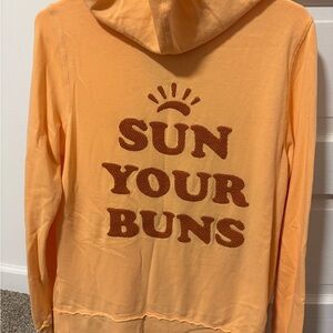Sun your buns vintage Victoria secret full zip hoodie